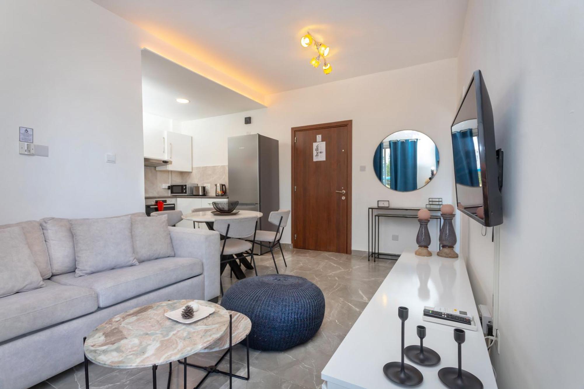 Apartmán White Arches Apt #2 By Trulycyprus Lemesos Exteriér fotografie